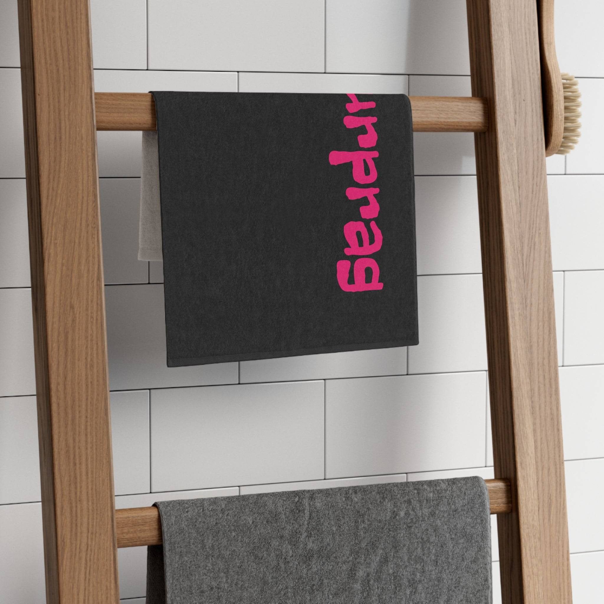 BJ Burp Rag Pink Mix & Match Soft Sex Towels | Flirty Lovers’ Gifts