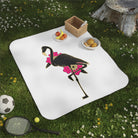 Black Flamingo | Mix Match Fun-Flirty Lovers’ Water-Resistant Blankets