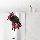 Black Flamingo | Mix & Match XL Fun-Flirty Lovers’ Towels
