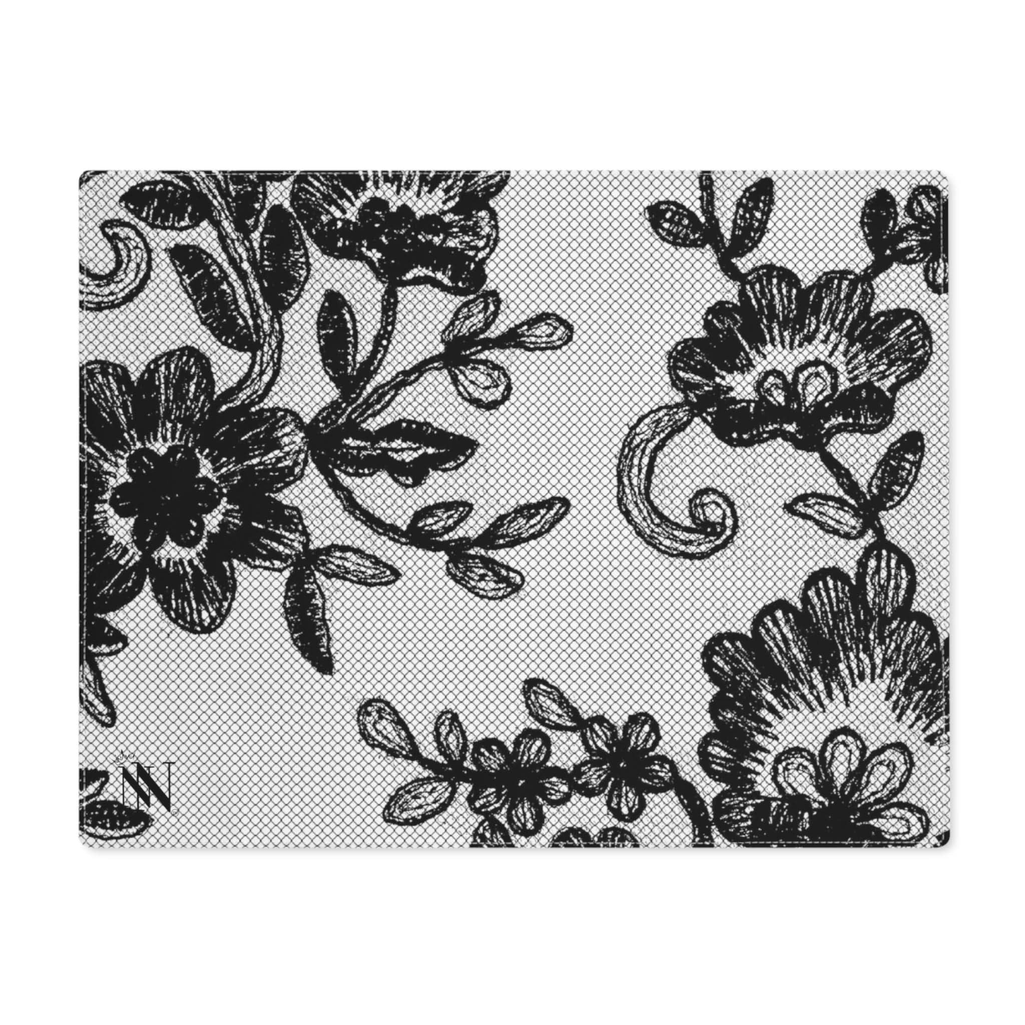 Black Lace Print | Mix & Match Playful Fun-Flirty Lovers’ Toy Mats