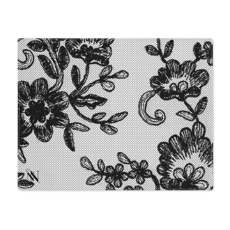 Black Lace Print | Mix & Match Playful Fun-Flirty Lovers’ Toy Mats