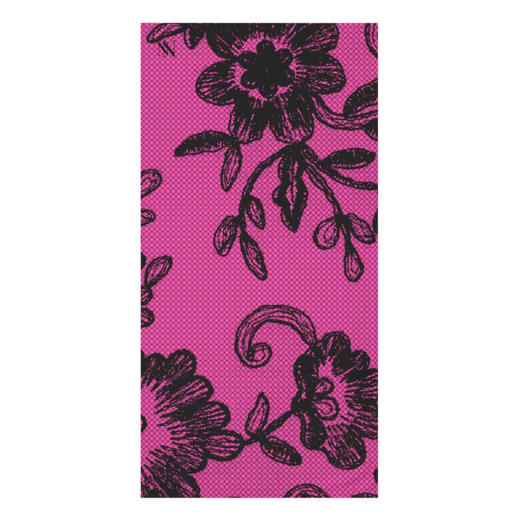 Black Lace Print | Mix & Match XL Fun-Flirty Lovers’ Towels