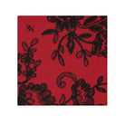 Black Lace Print Red | Mix & Match Lils’ Fun-Flirty Lovers’ Towels