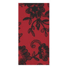 Black Lace Print Red | Mix & Match Naughty XL Fun-Flirty Lovers’ Towels