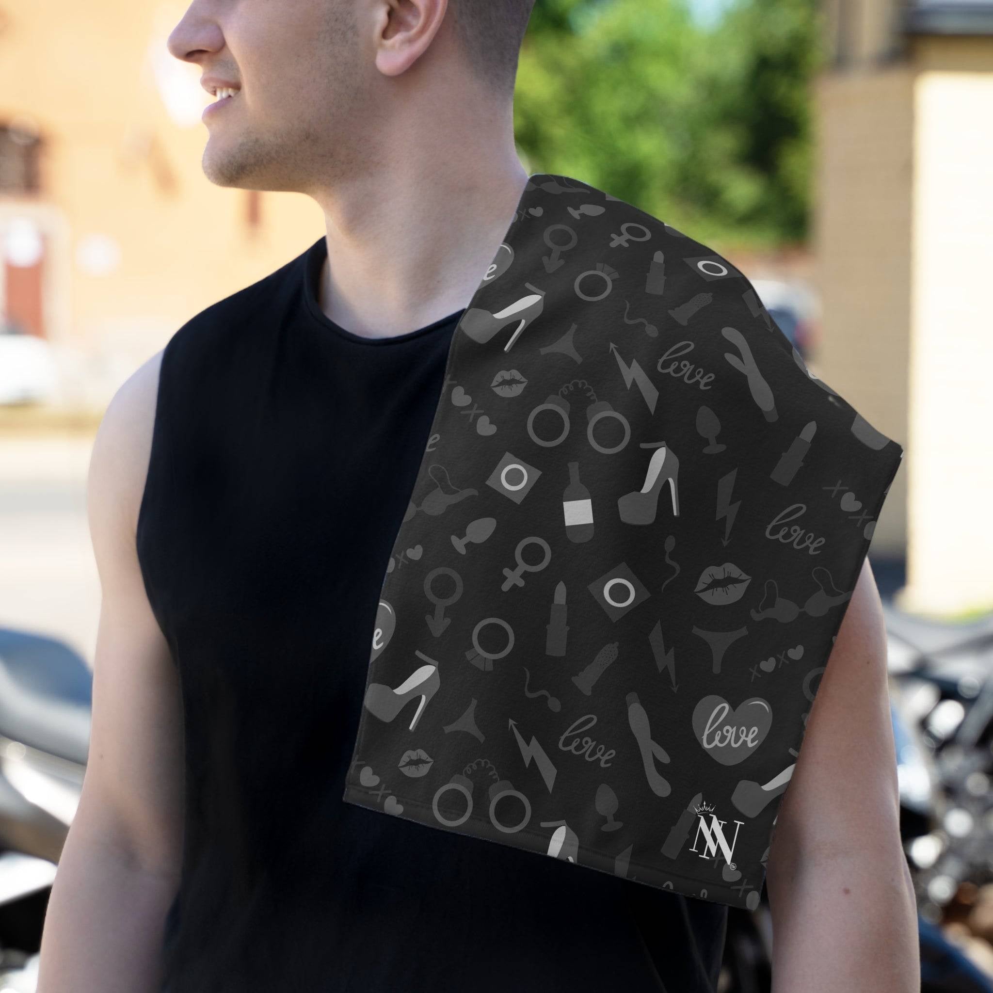 Black Sex Toys | Mix & Match Soft Fun-Flirty Lovers’ Towels