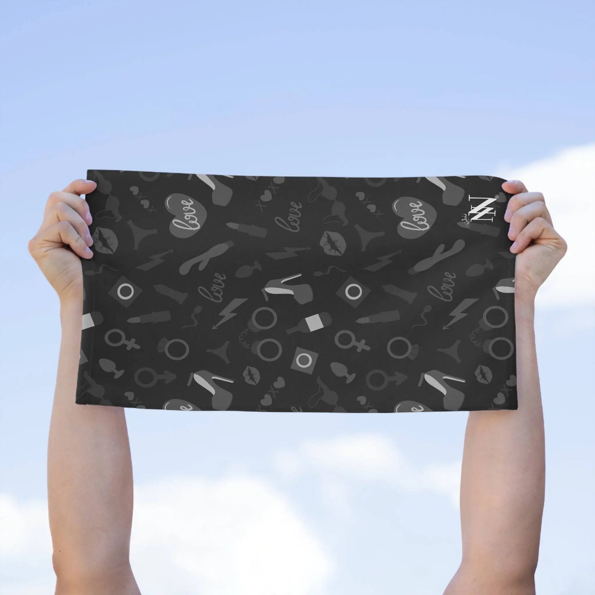 Black Sex Toys | Mix & Match Soft Fun-Flirty Lovers’ Towels