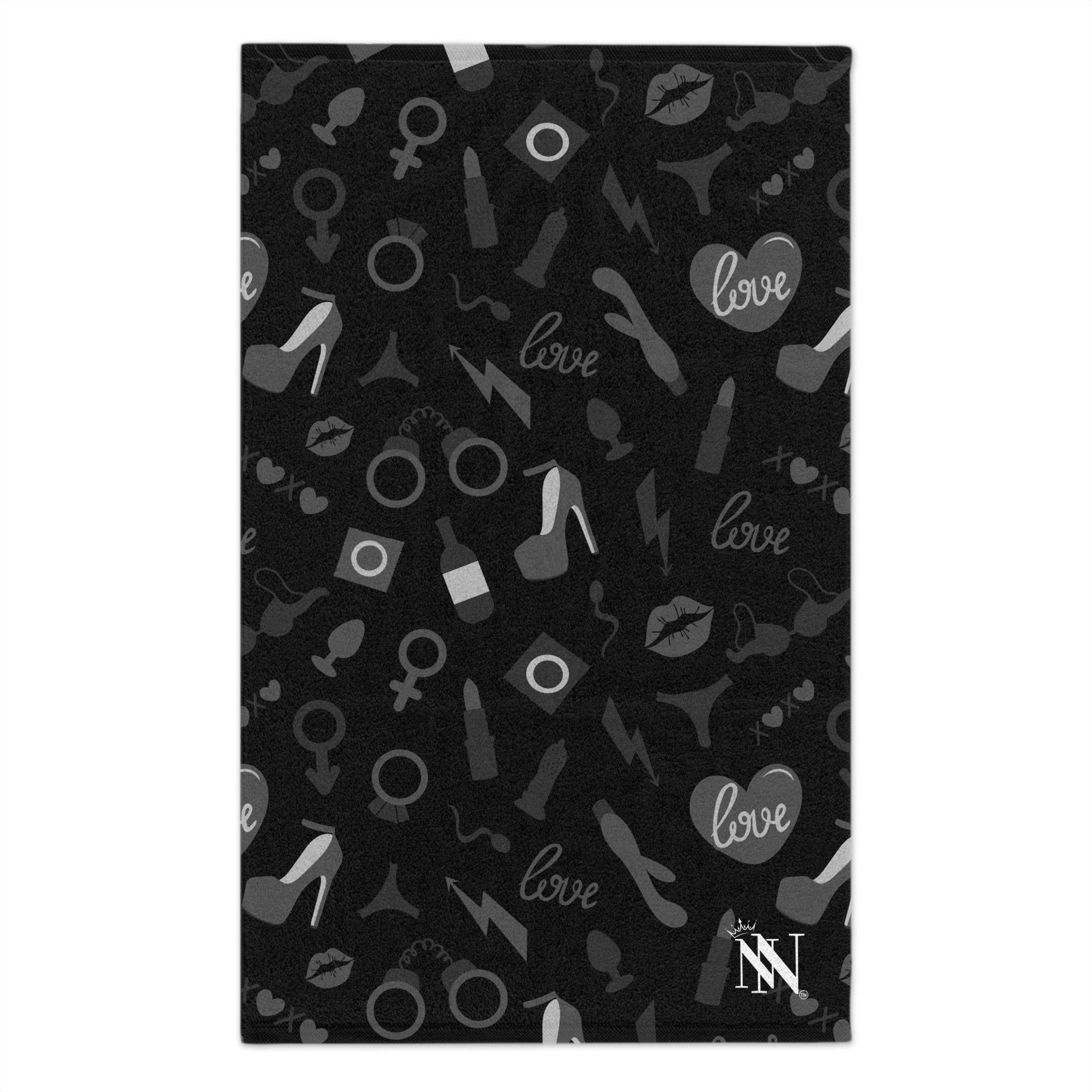 Black Sex Toys | Mix & Match Soft Fun-Flirty Lovers’ Towels