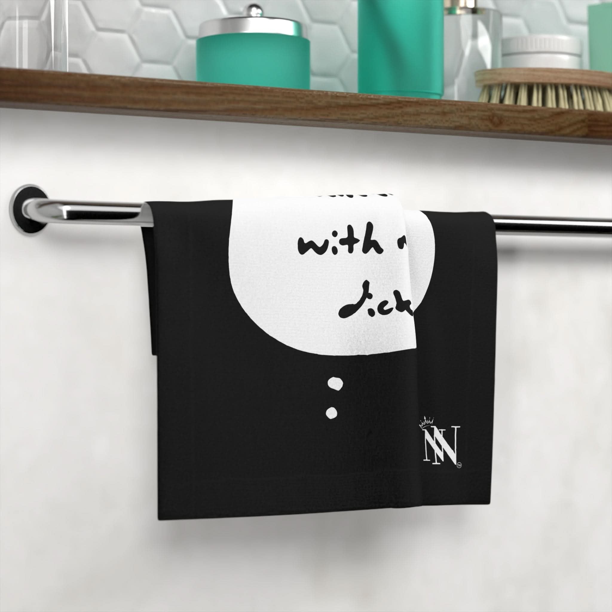 Black Thinking With My Dick | Mix & Match Lils’ Fun-Flirty Lovers’ Towels
