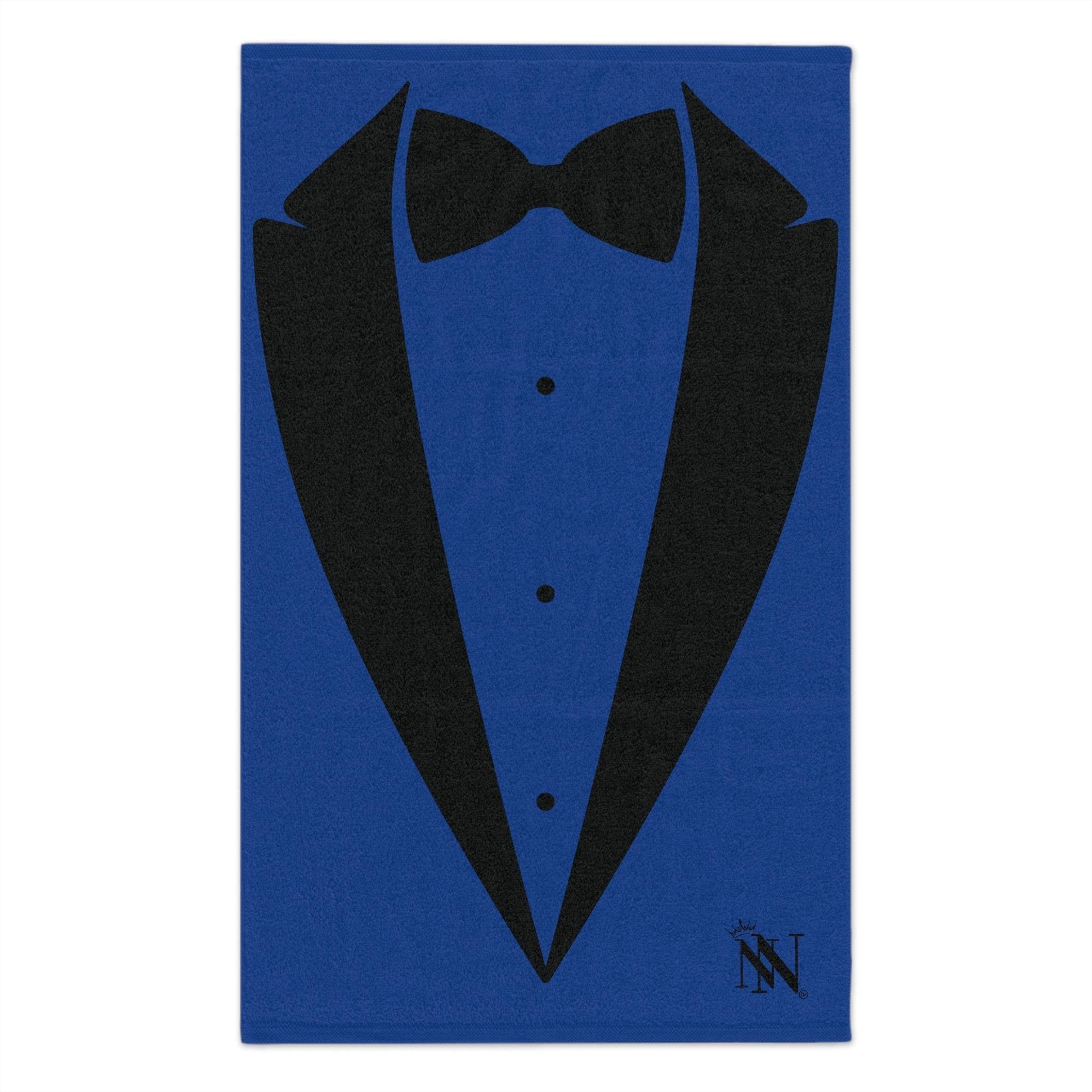 Black Tie Affair Blue Mix & Match Soft Sex Towels | Naughty Lovers’ Gifts