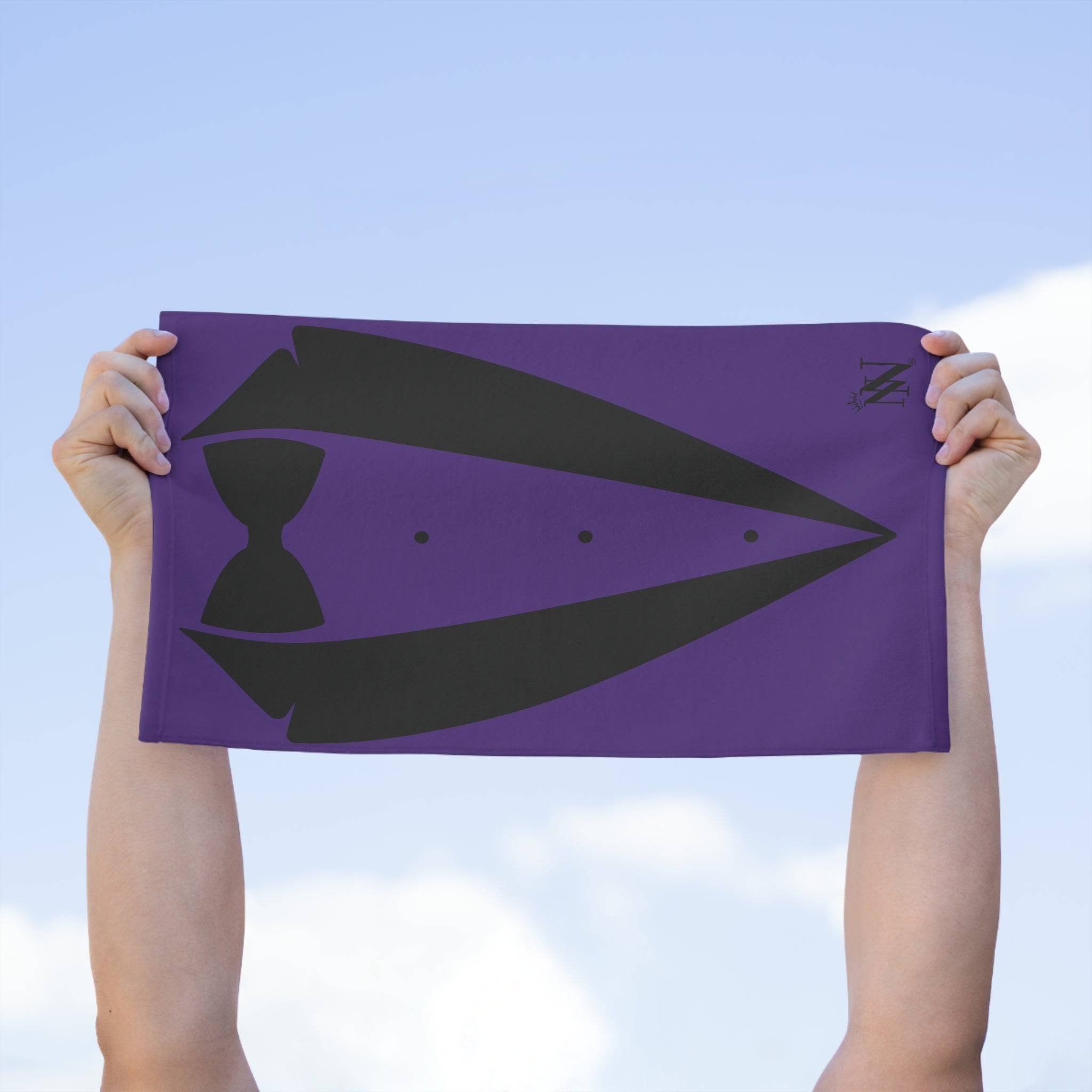 Black Tie Affair Purple Mix & Match Soft Sex Towels | Naughty Lovers’ Gifts