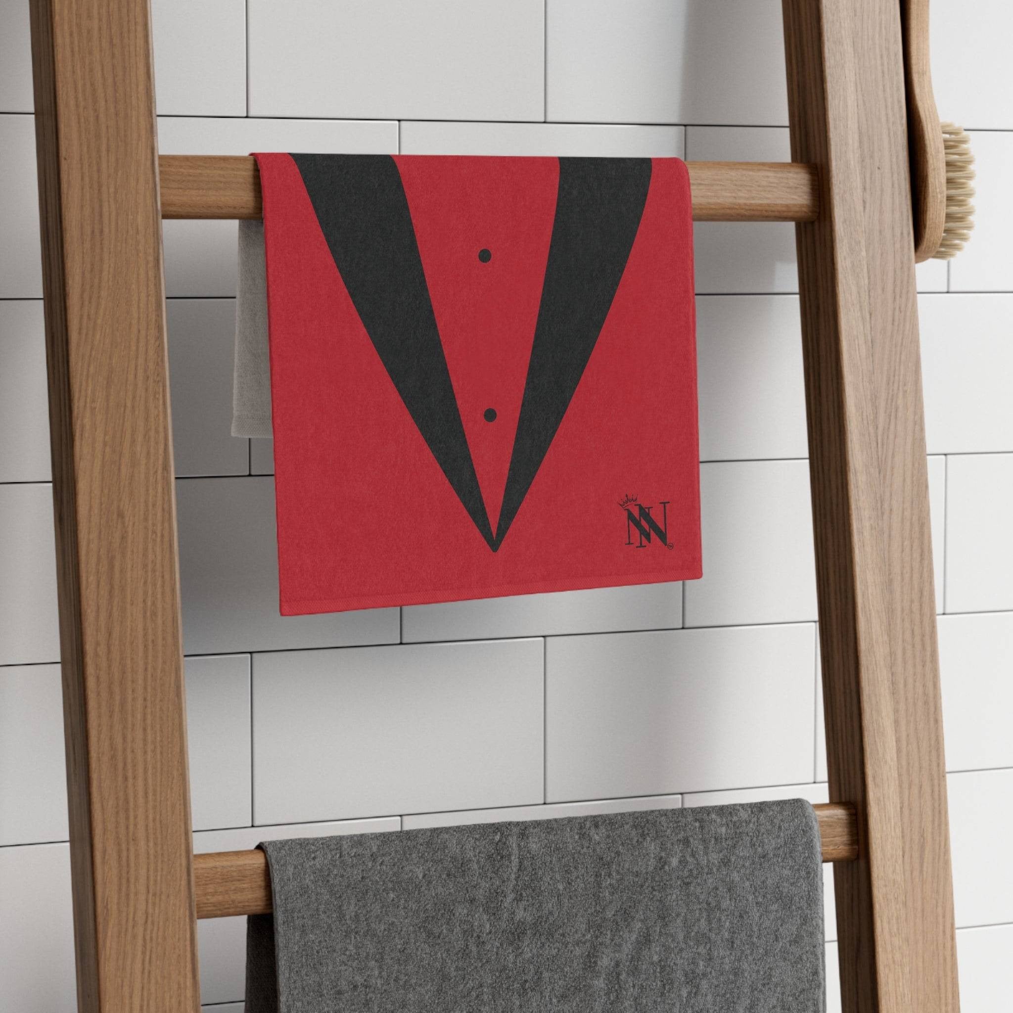 Black Tie Affair Red Mix & Match Soft Sex Towels | Naughty Lovers’ Gifts