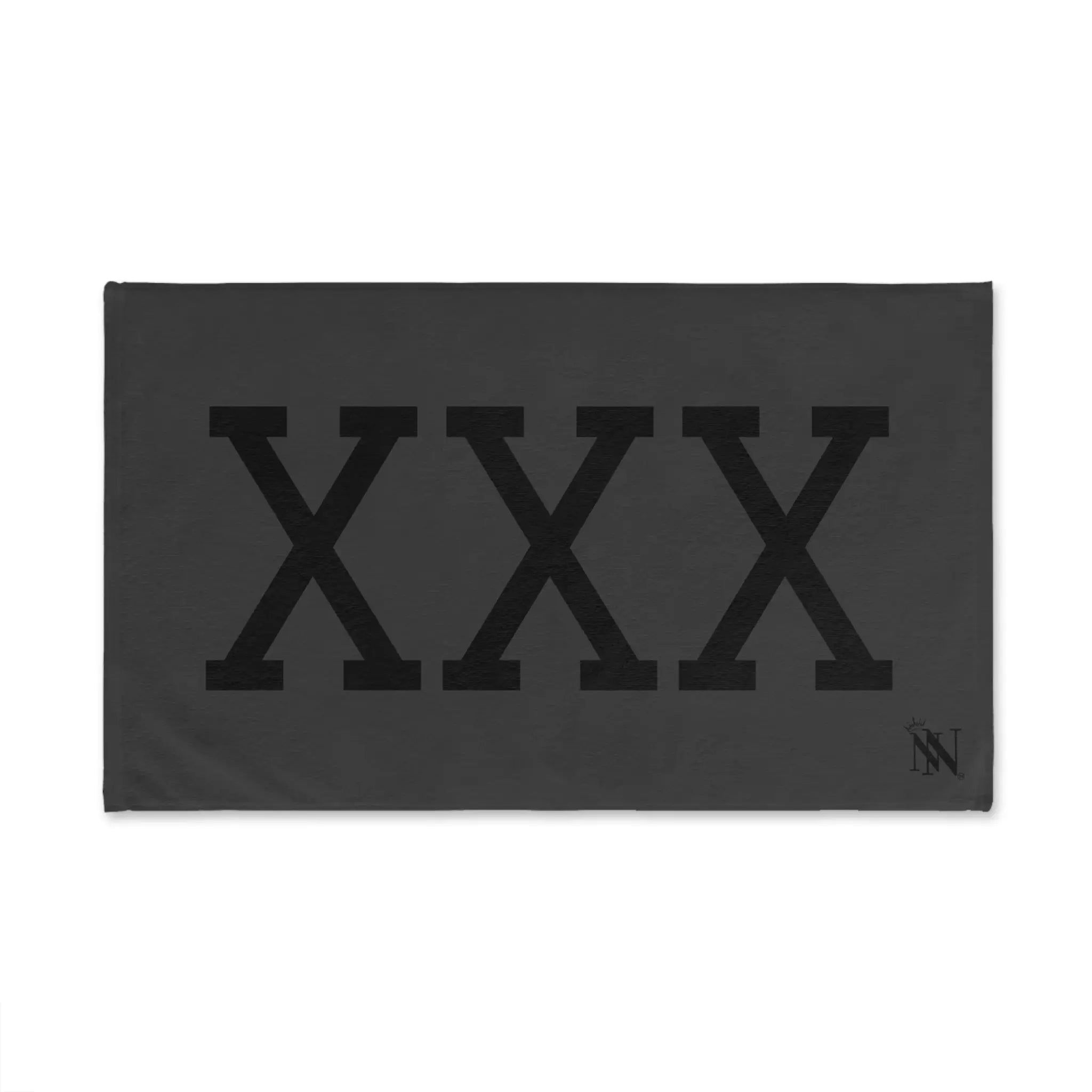 Black XXX Dark Grey | Mix & Match Original Fun-Flirty Lovers’ Towels