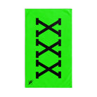 Black XXX Neon Green | Mix & Match Original Fun-Flirty Lovers’ Towels