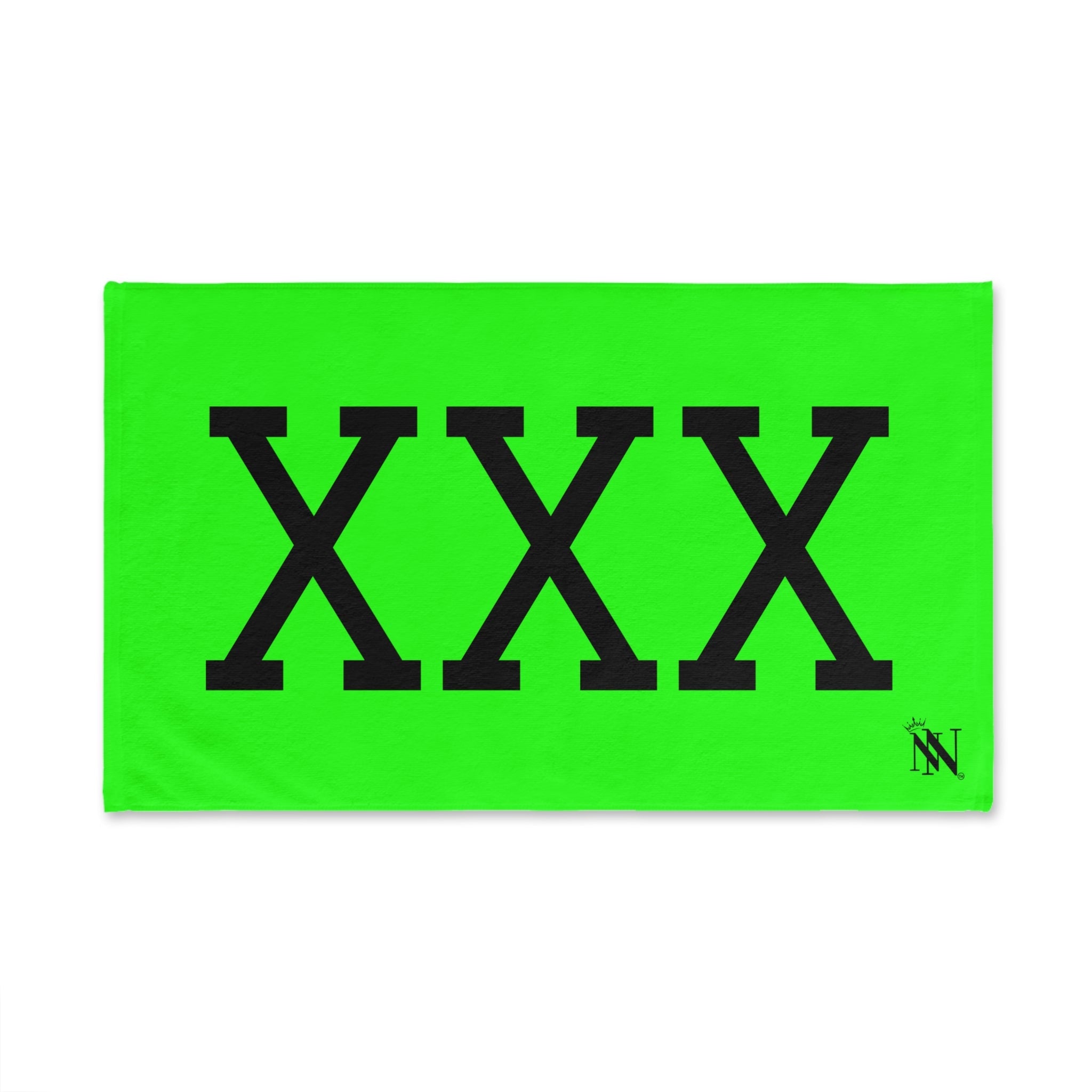 Black XXX Neon Green | Mix & Match Original Fun-Flirty Lovers’ Towels