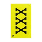 Black XXX Neon Yellow | Mix & Match Original Fun-Flirty Lovers’ Towels