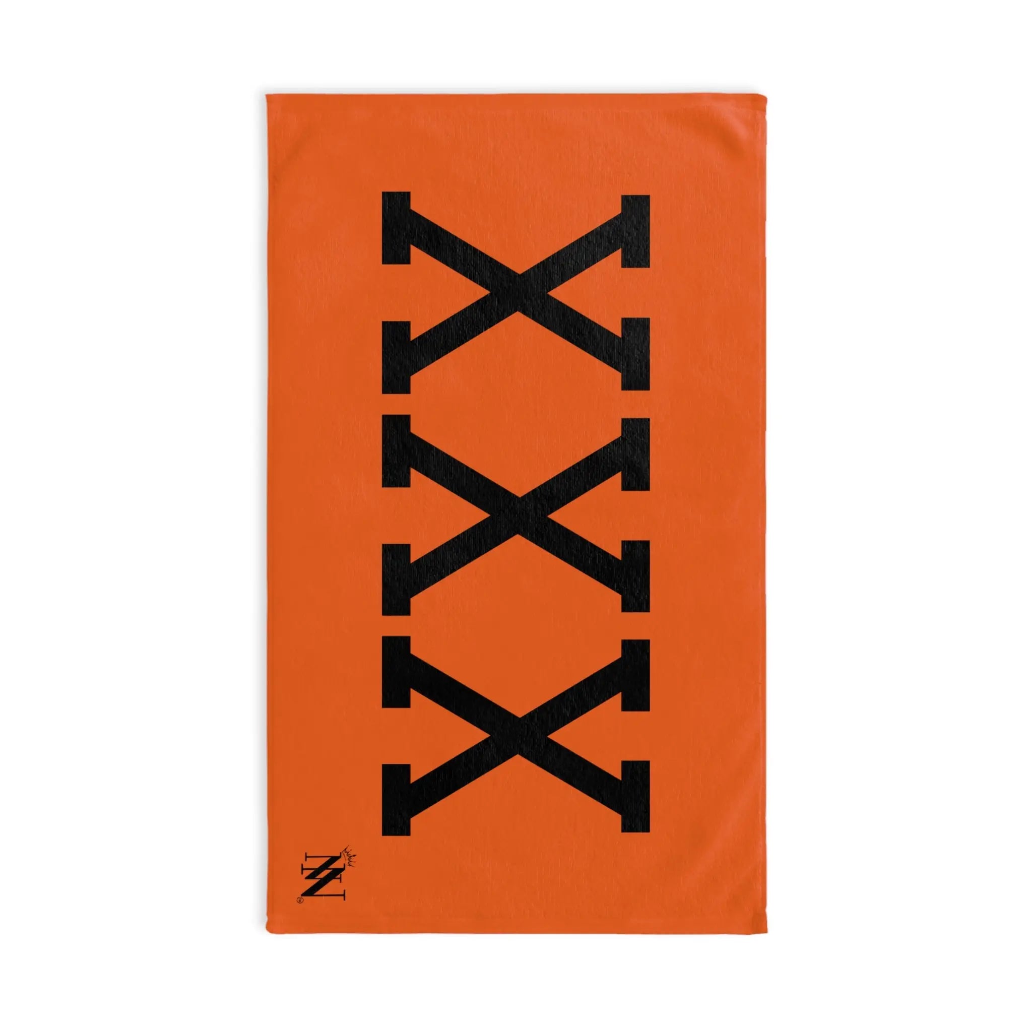 Black XXX Orange | Mix & Match Original Fun-Flirty Lovers’ Towels