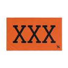 Black XXX Orange | Mix & Match Original Fun-Flirty Lovers’ Towels