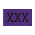 Black XXX Purple | Mix & Match Original Fun-Flirty Lovers’ Towels