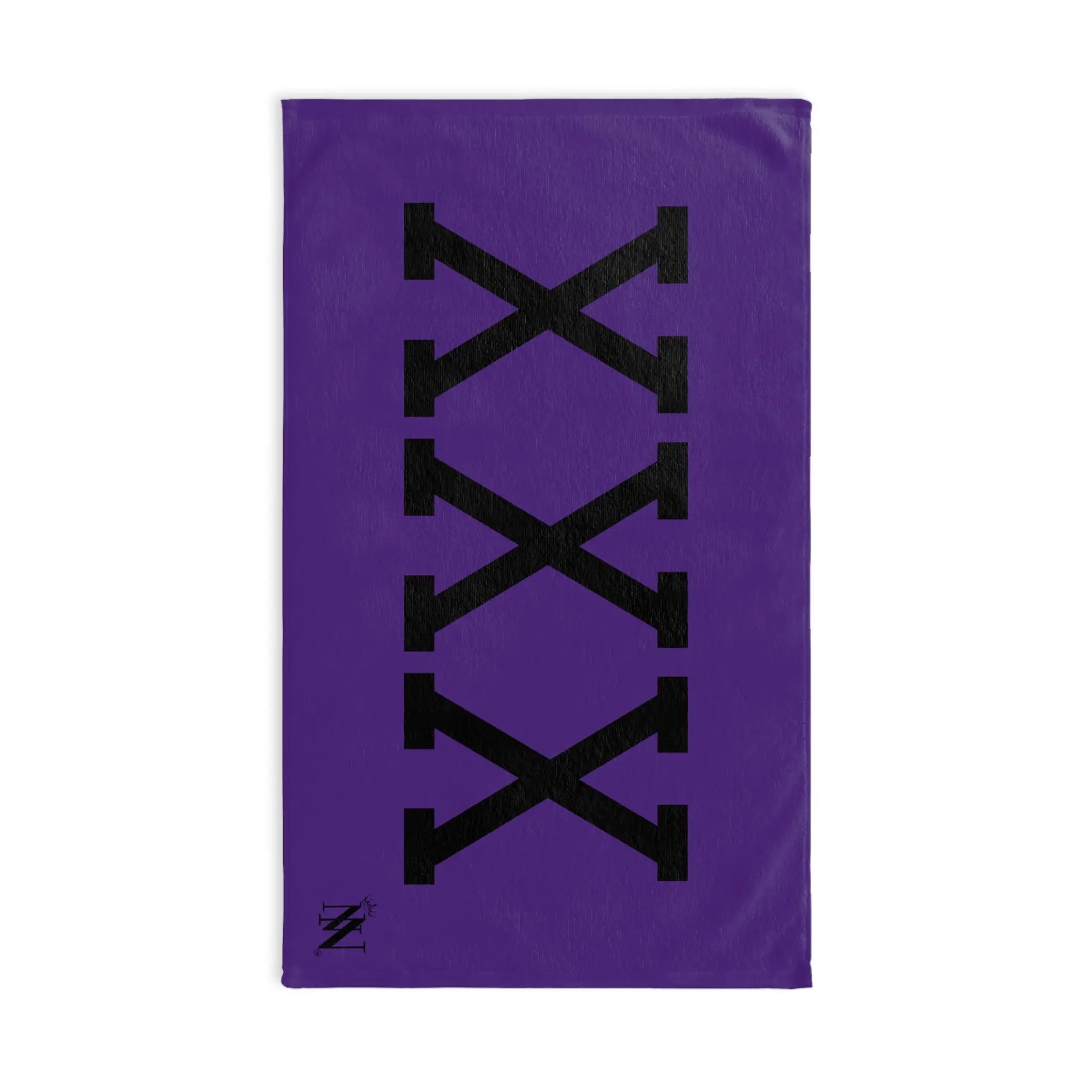 Black XXX Purple | Mix & Match Original Fun-Flirty Lovers’ Towels