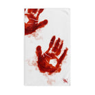 Bloody Hands Murder Scene | Mix & Match Original Fun-Flirty Lovers’ Towels