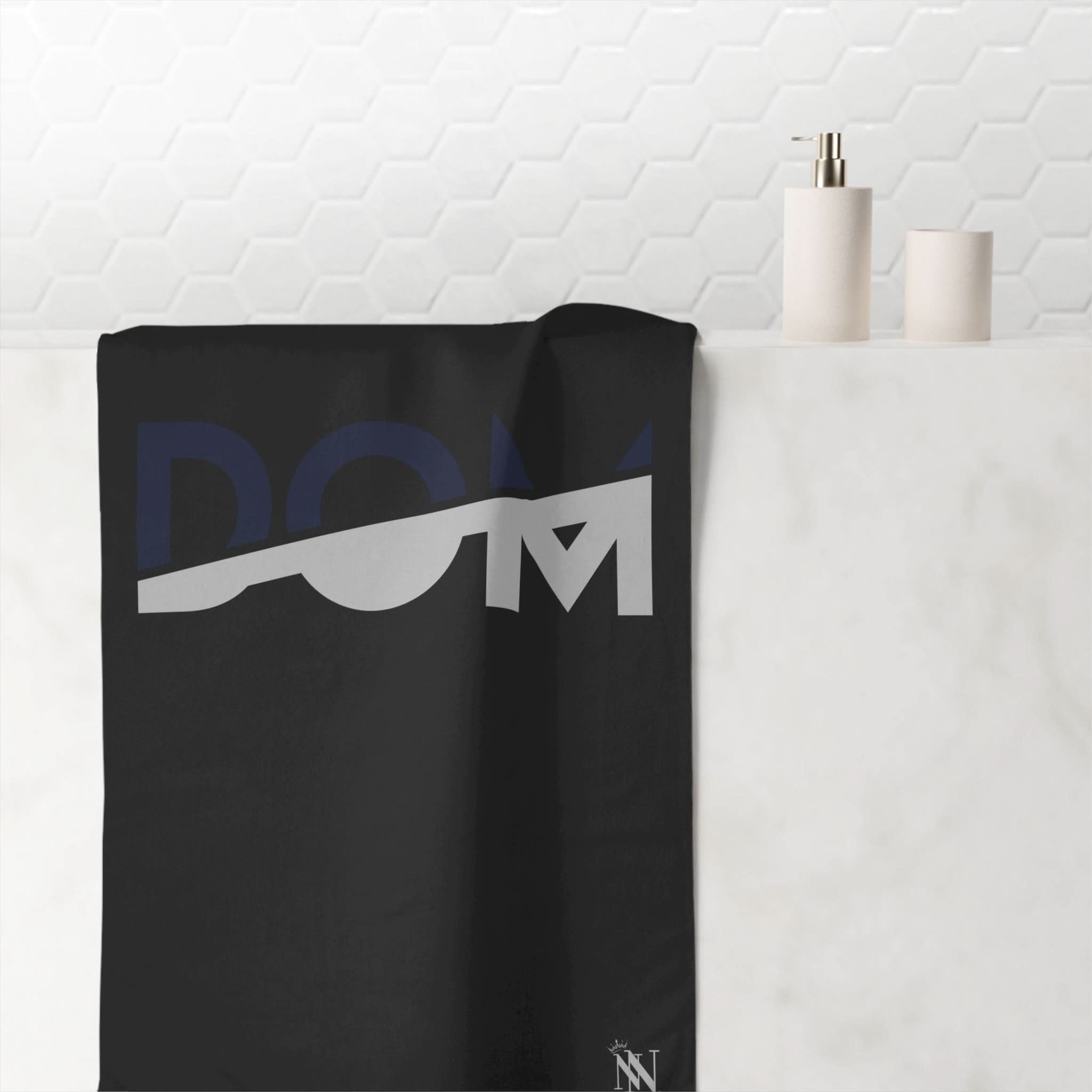 Blue Dom | Mix & Match Naughty XL Fun-Flirty Lovers’ Towels