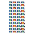 Blue Star Kiss Lips | Mix & Match Naughty XL Fun-Flirty Lovers’ Towels