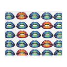 Blue Star Kiss Lips | Mix & Match Playful Fun-Flirty Lovers’ Toy Mats
