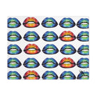 Blue Star Kiss Lips | Mix & Match Playful Fun-Flirty Lovers’ Toy Mats