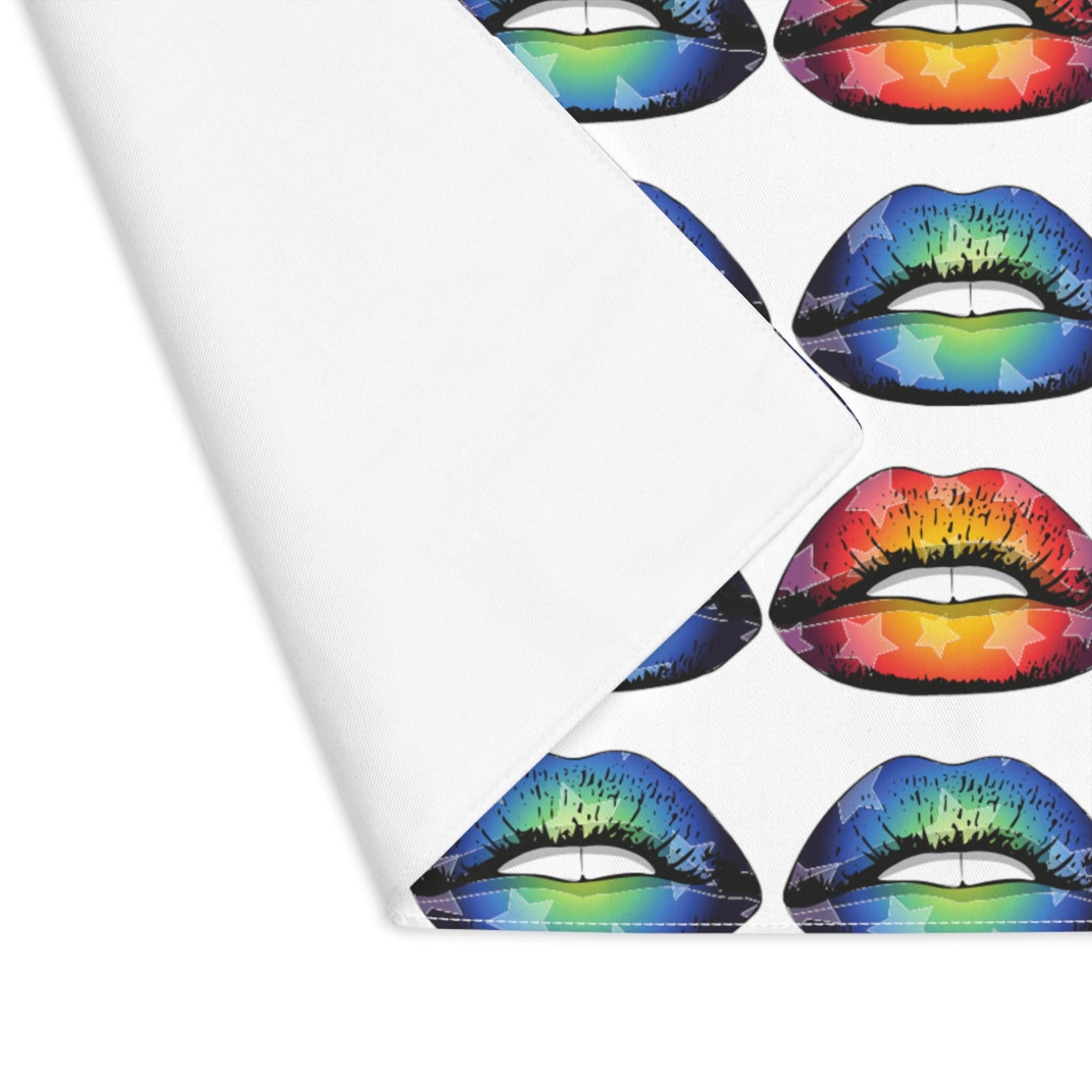 Blue Star Kiss Lips | Mix & Match Playful Fun-Flirty Lovers’ Toy Mats