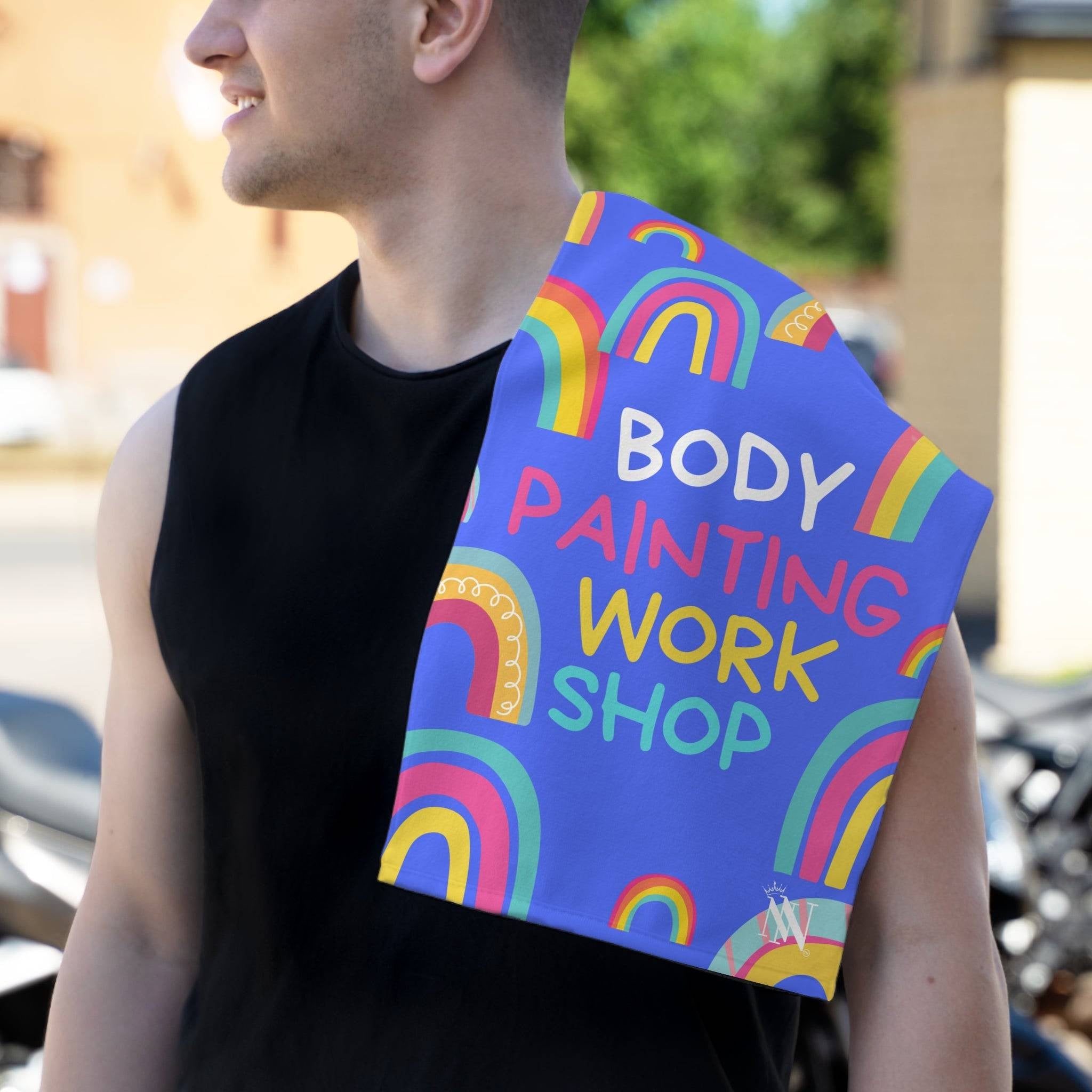 Body Painting Workshop | Mix & Match Soft Fun-Flirty Lovers’ Towels