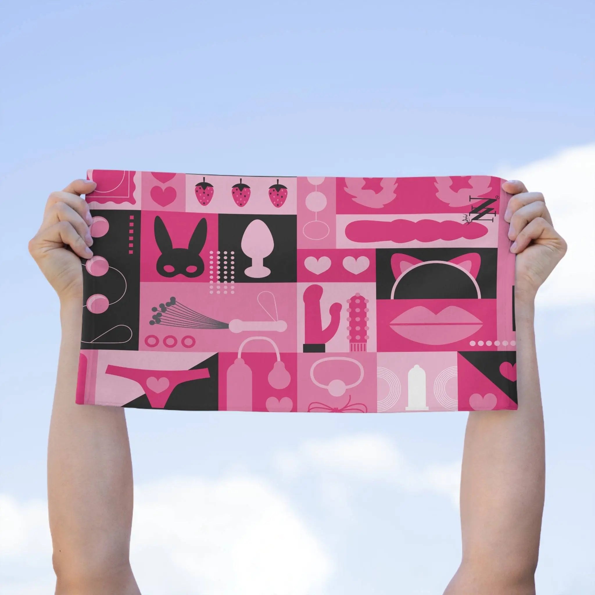 Bondage BDSM | Mix & Match Soft Fun-Flirty Lovers’ Towels