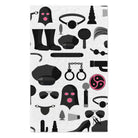 Bondage BDSM | Mix & Match Soft Fun-Flirty Lovers’ Towels