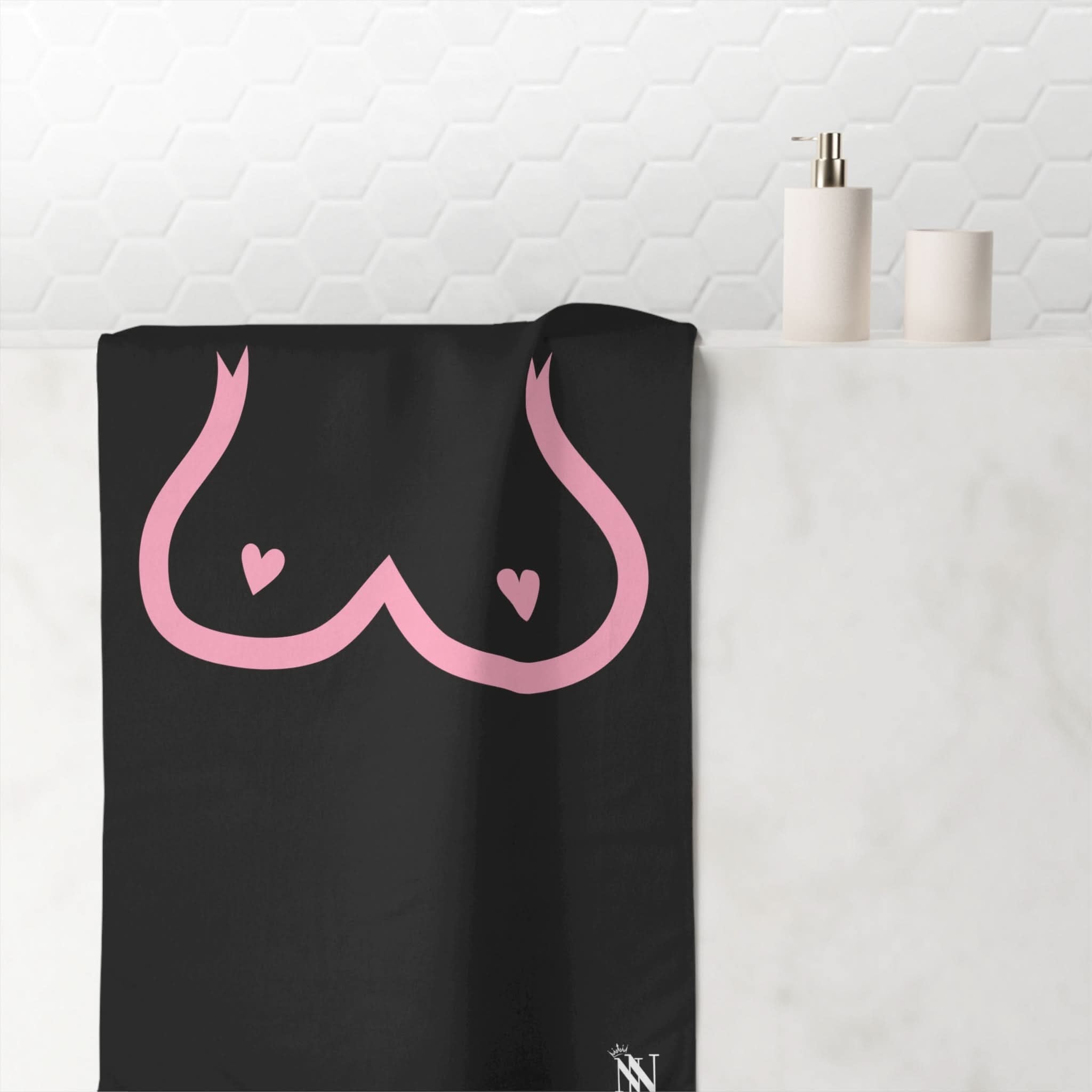 Boob Love | Mix & Match Naughty XL Fun-Flirty Lovers’ Towels