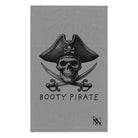 Booty Pirate Grey Mix & Match Soft Sex Towels | Naughty Lovers’ Gifts