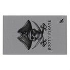 Booty Pirate Grey Mix & Match Soft Sex Towels | Naughty Lovers’ Gifts