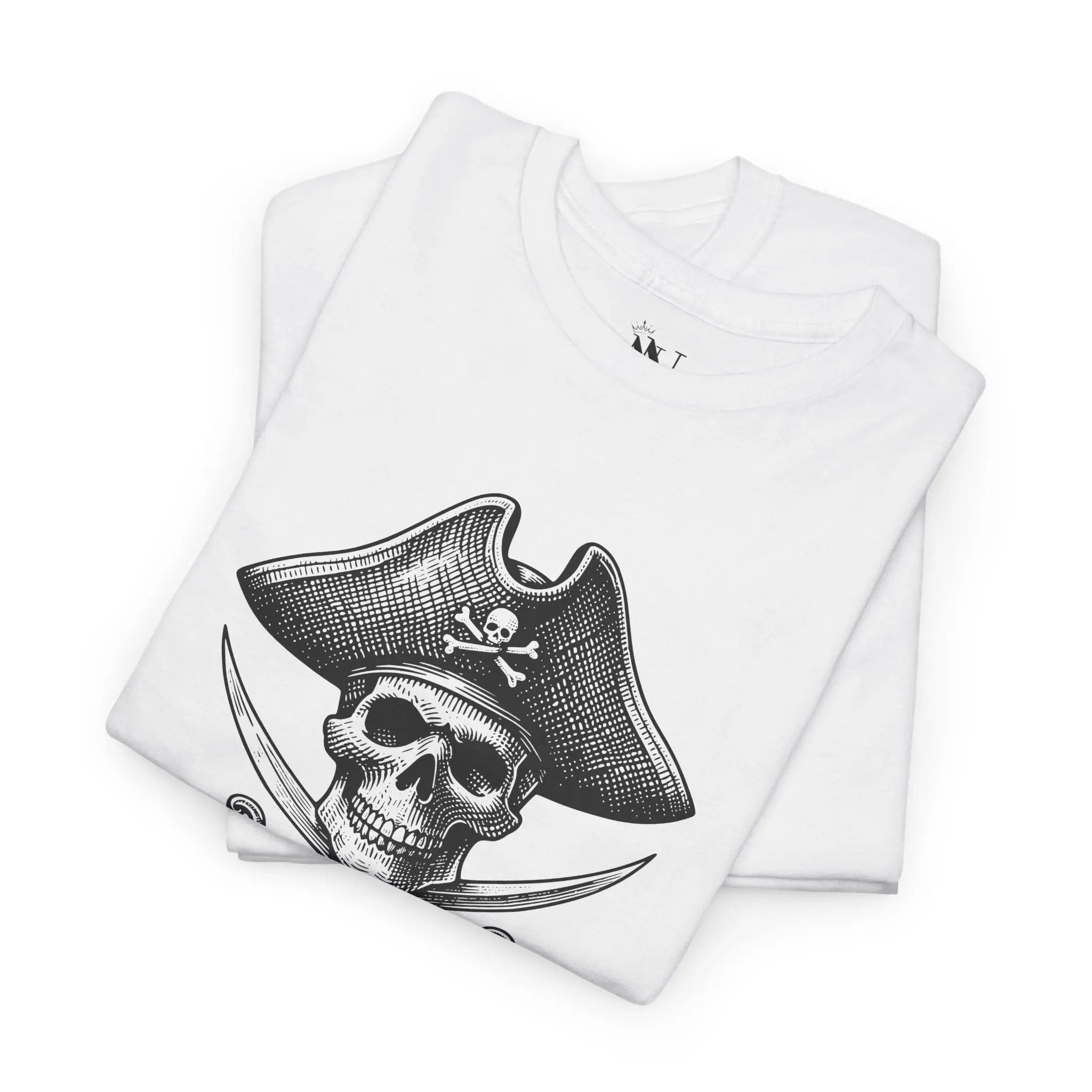 Booty Pirate | Mix & Match 100% Cotton Unisex Fun-Flirty Lovers’ Tees