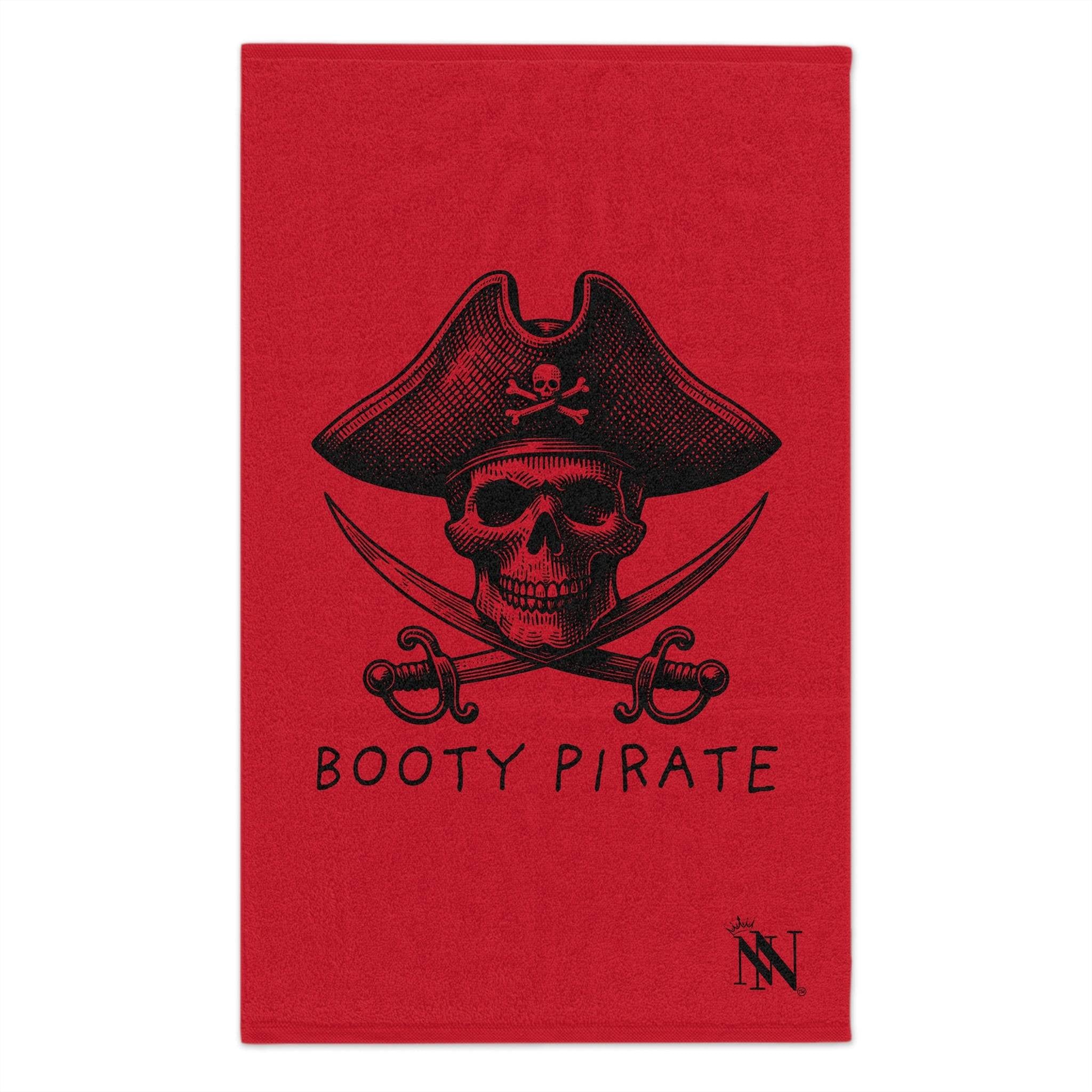 Booty Pirate Red Mix & Match Soft Sex Towels | Naughty Lovers’ Gifts