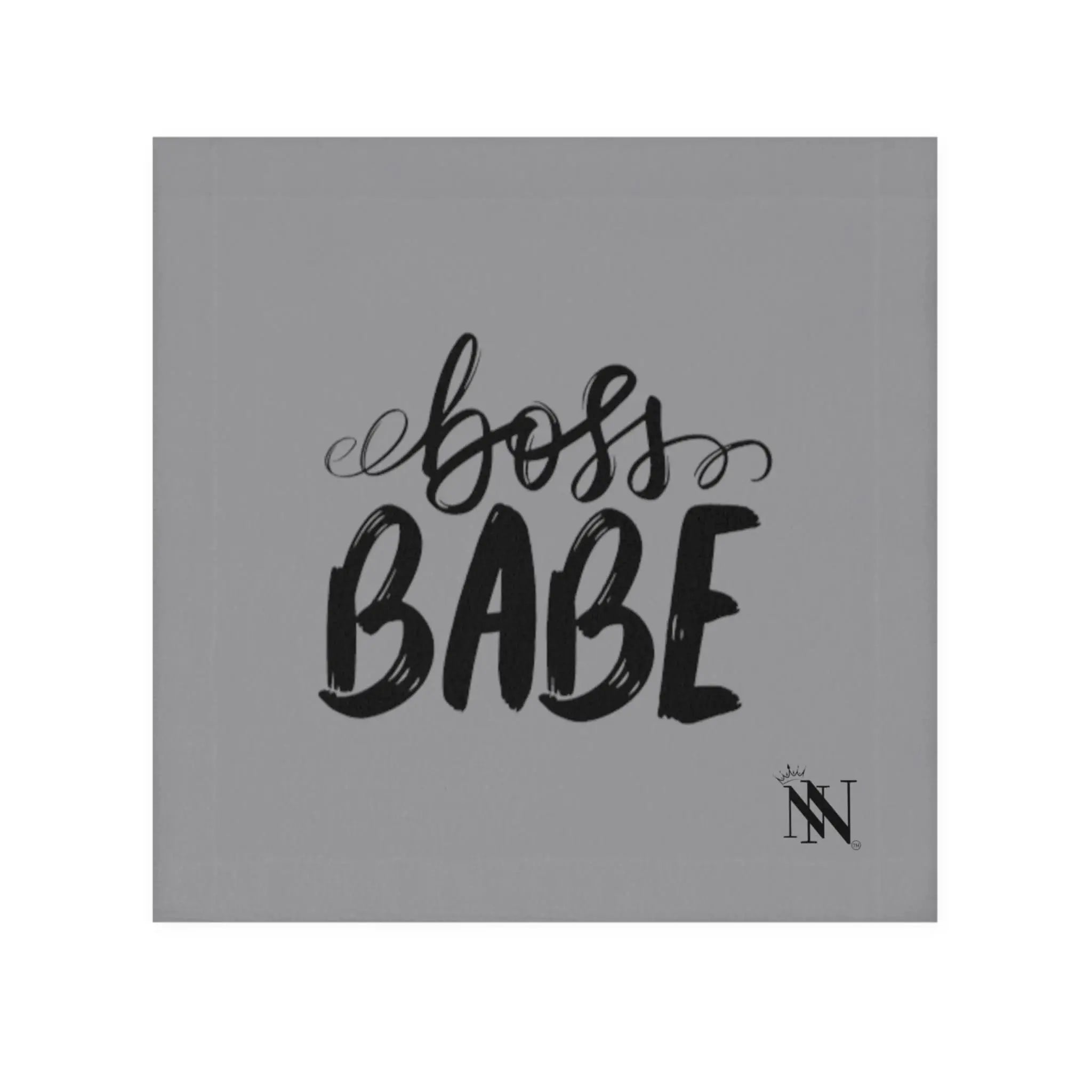 Boss Babe Grey | Mix & Match Lils’ Fun-Flirty Lovers’ Towels