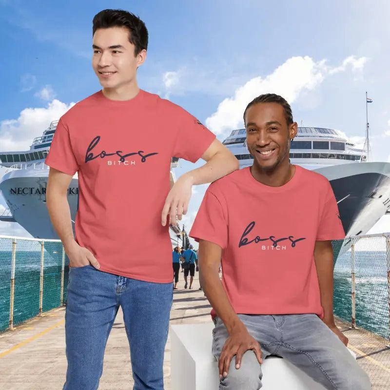 Boss Bitch | Mix & Match 100% Cotton Unisex Fun-Flirty Lovers’ Tees