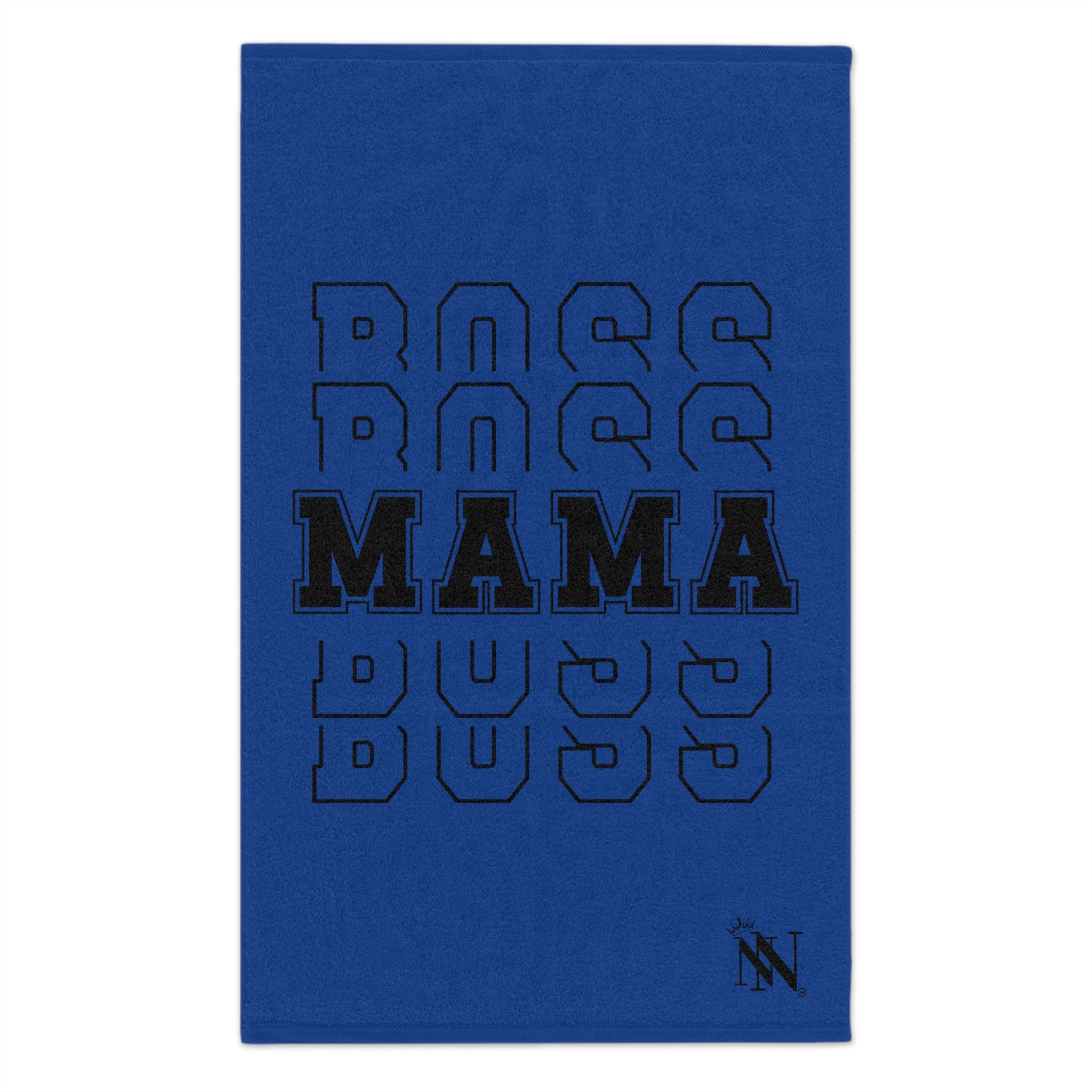 Boss Mama Blue | Mix & Match Soft Fun-Flirty Lovers’ Towels