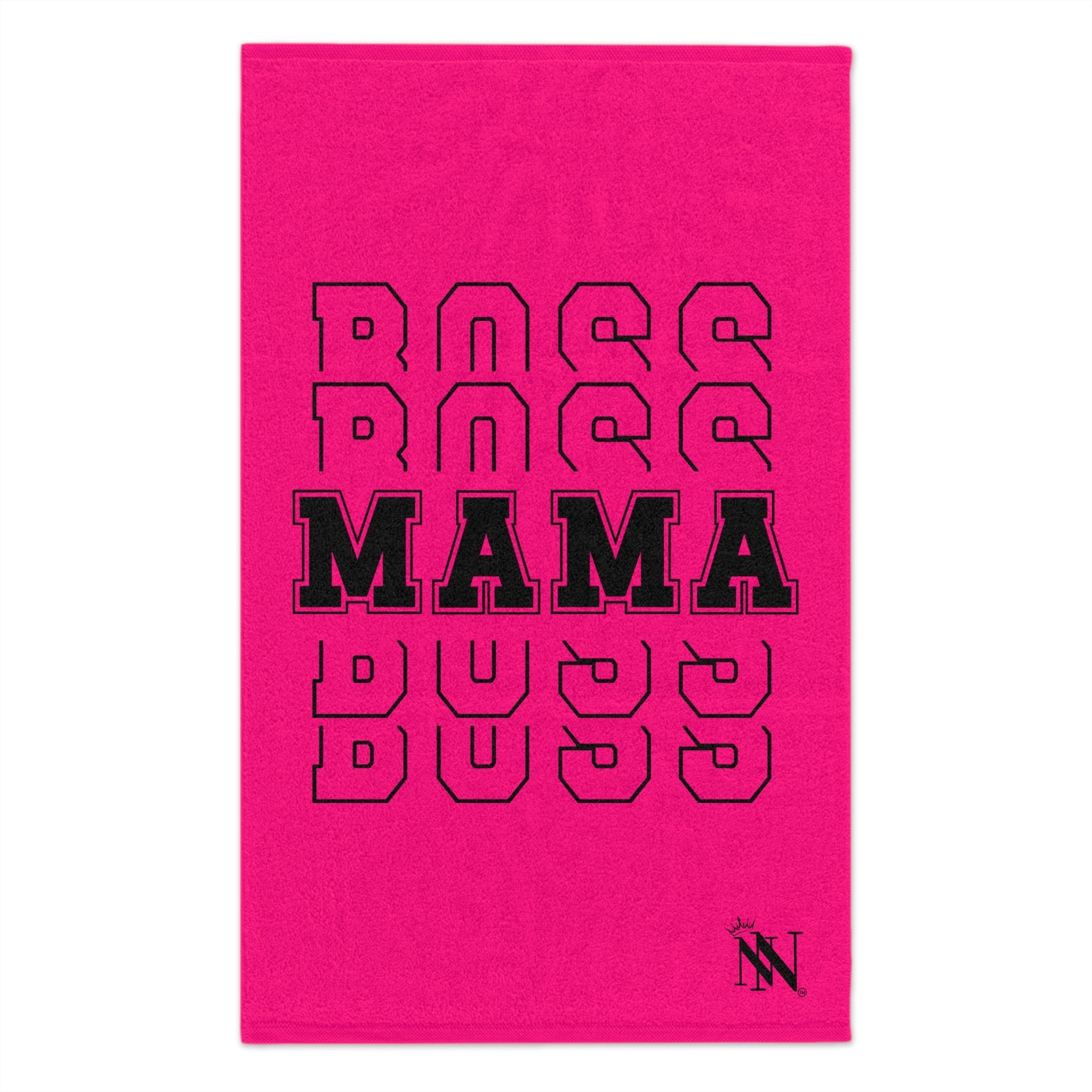 Boss Mama Pink | Mix & Match Soft Fun-Flirty Lovers’ Towels