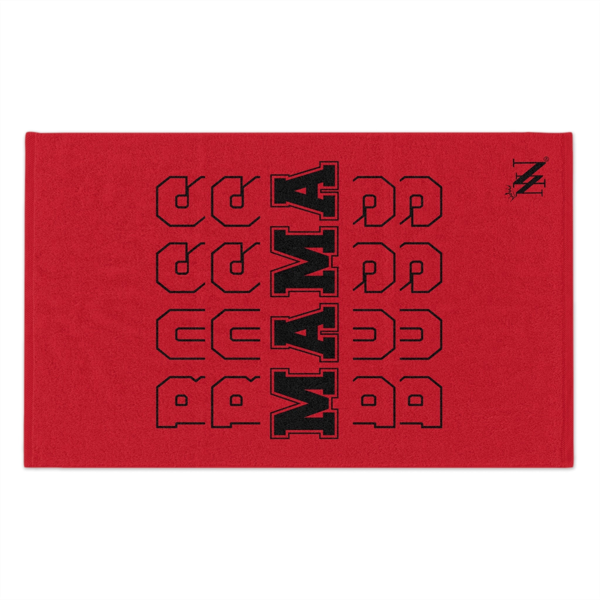 Boss Mama Red | Mix & Match Soft Fun-Flirty Lovers’ Towels