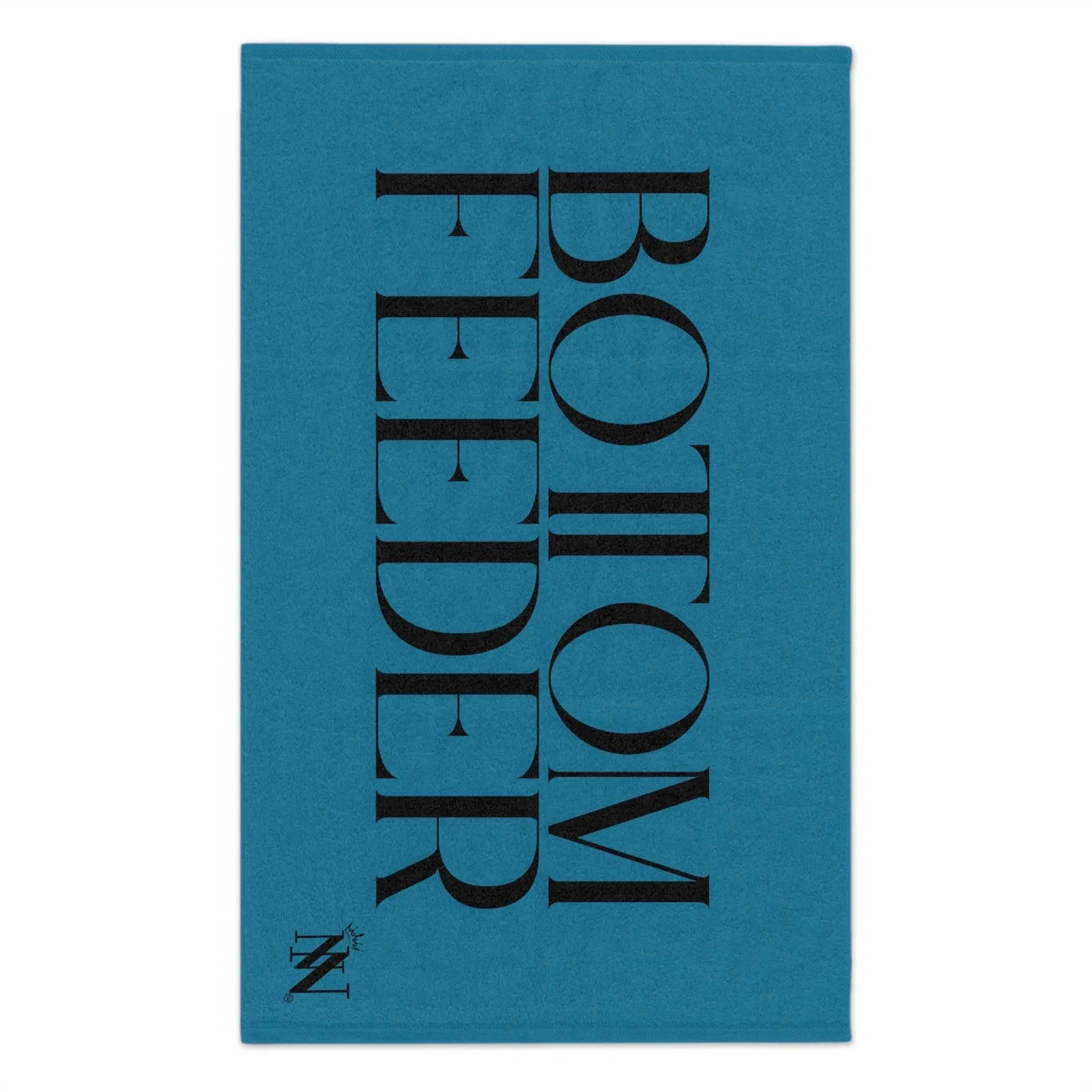 Bottom Feeder Blue Mix & Match Soft Sex Towels | Naughty Lovers’ Gifts