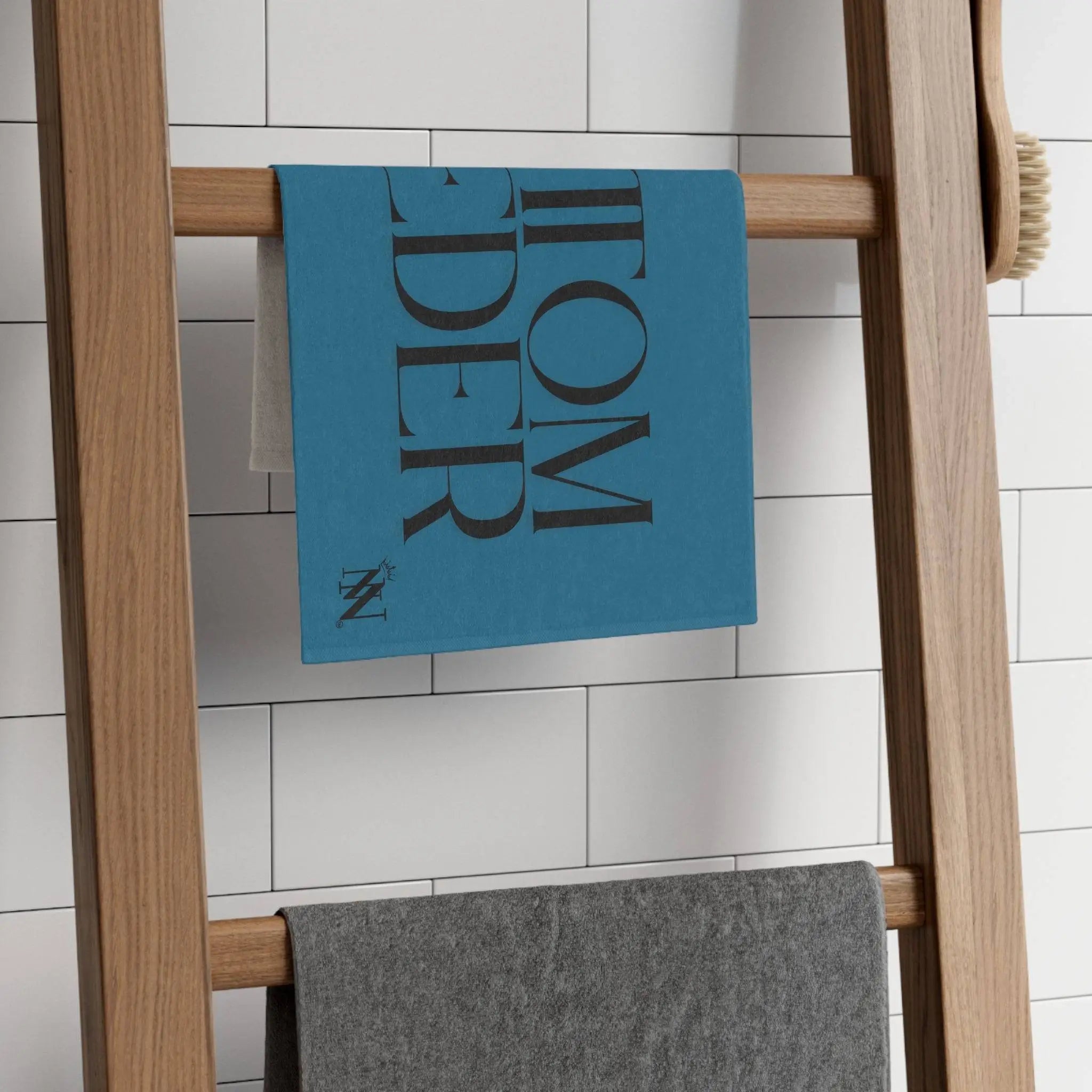 Bottom Feeder Blue Mix & Match Soft Sex Towels | Naughty Lovers’ Gifts