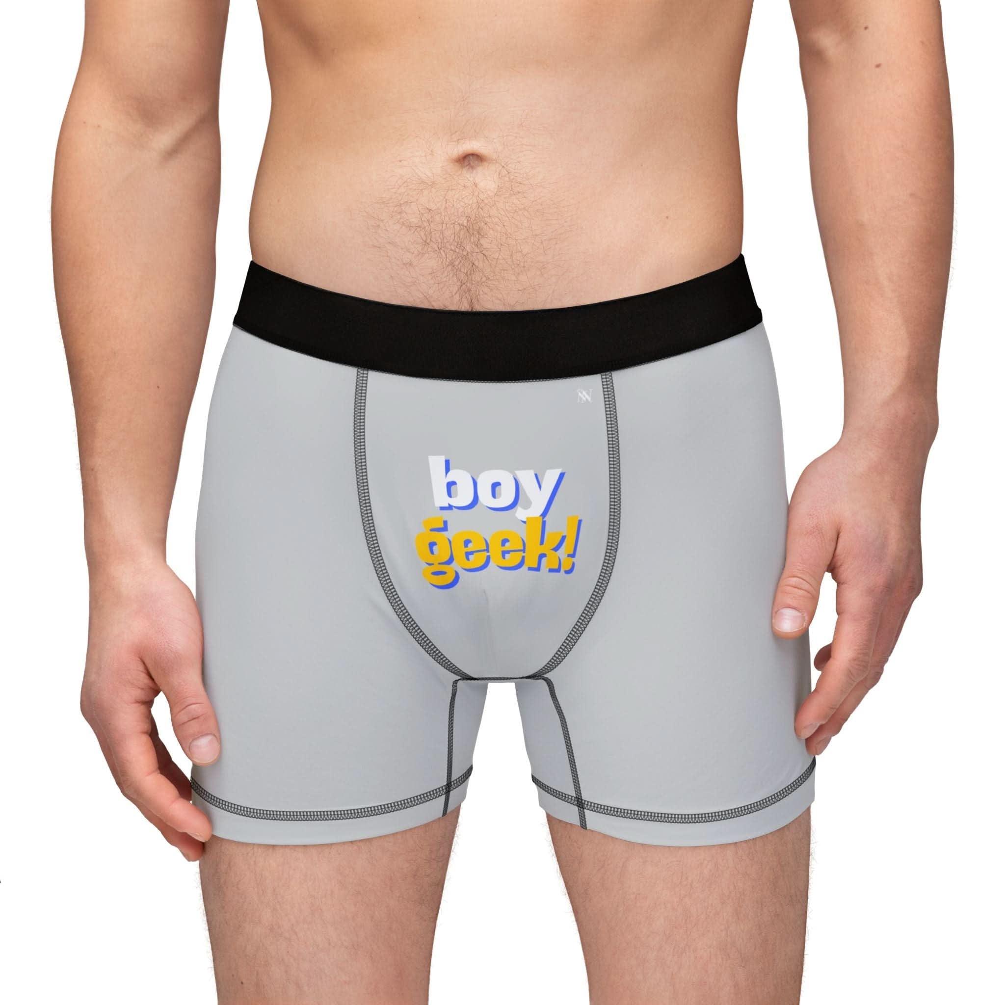 Boy Geek! | Mix & Match Fun-Flirty Lovers’ Boxer Briefs