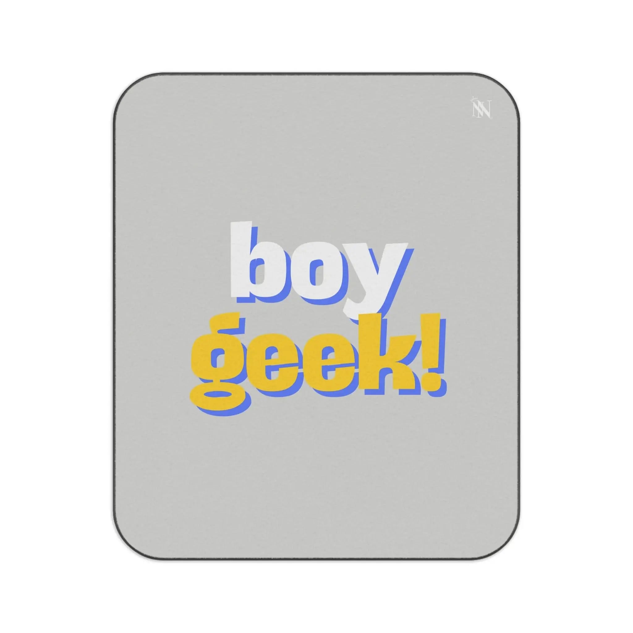 Boy Geek! | Mix Match Fun-Flirty Lovers’ Water-Resistant Blankets