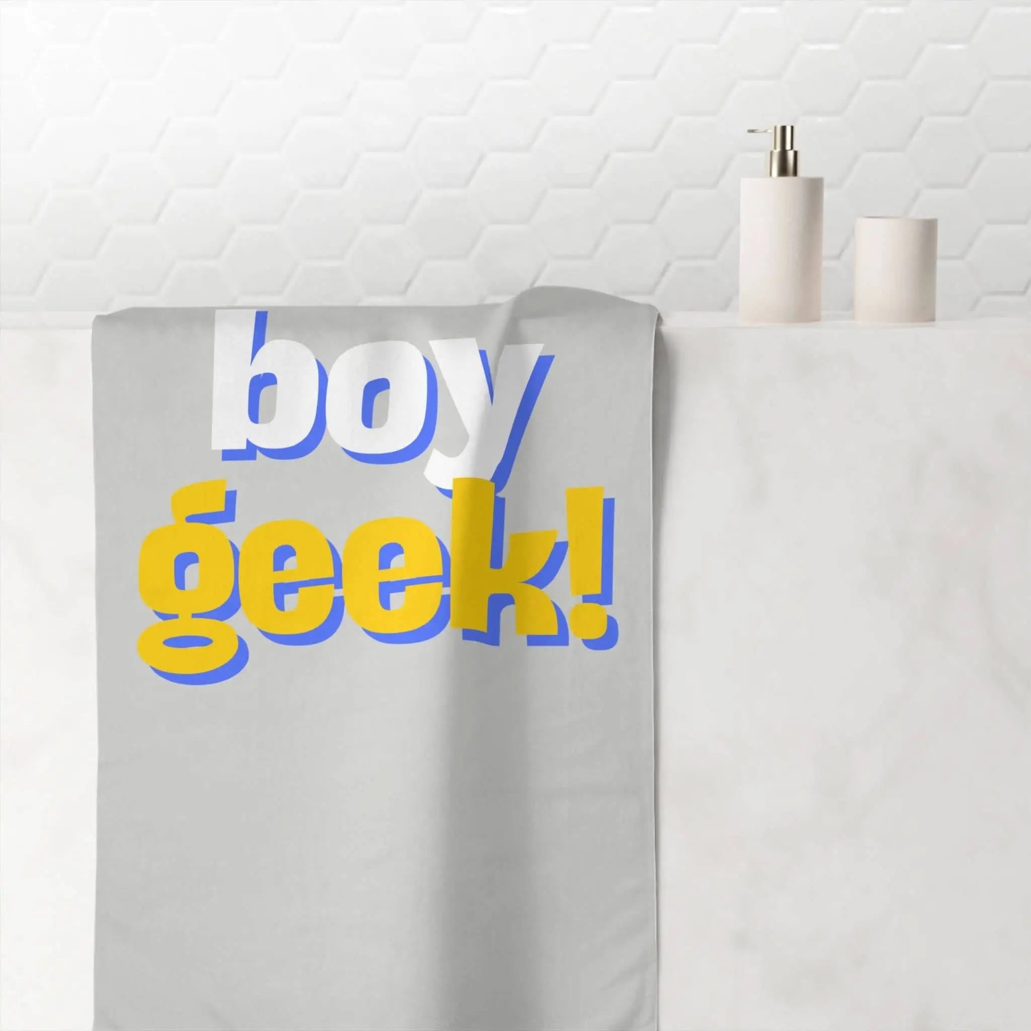 Boy Geek! | Mix & Match Naughty XL Fun-Flirty Lovers’ Towels