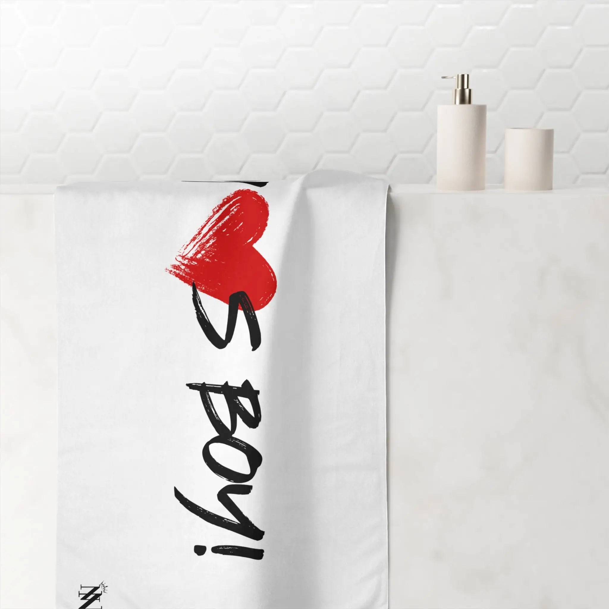 Boy Loves Boy! | Mix & Match XL Fun-Flirty Lovers’ Towels