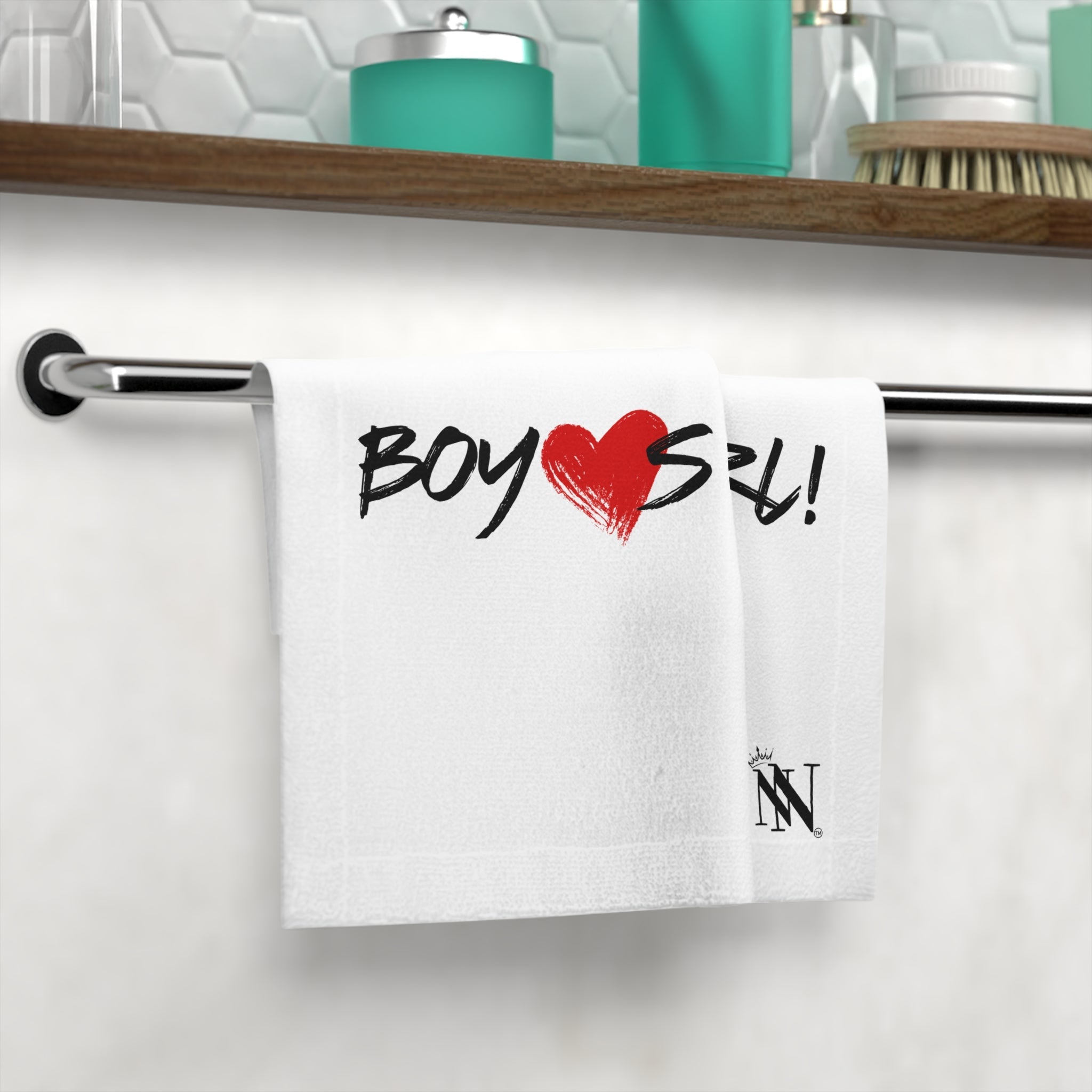 Boy Loves Girl! | Mix & Match Lils’ Fun-Flirty Lovers’ Towels