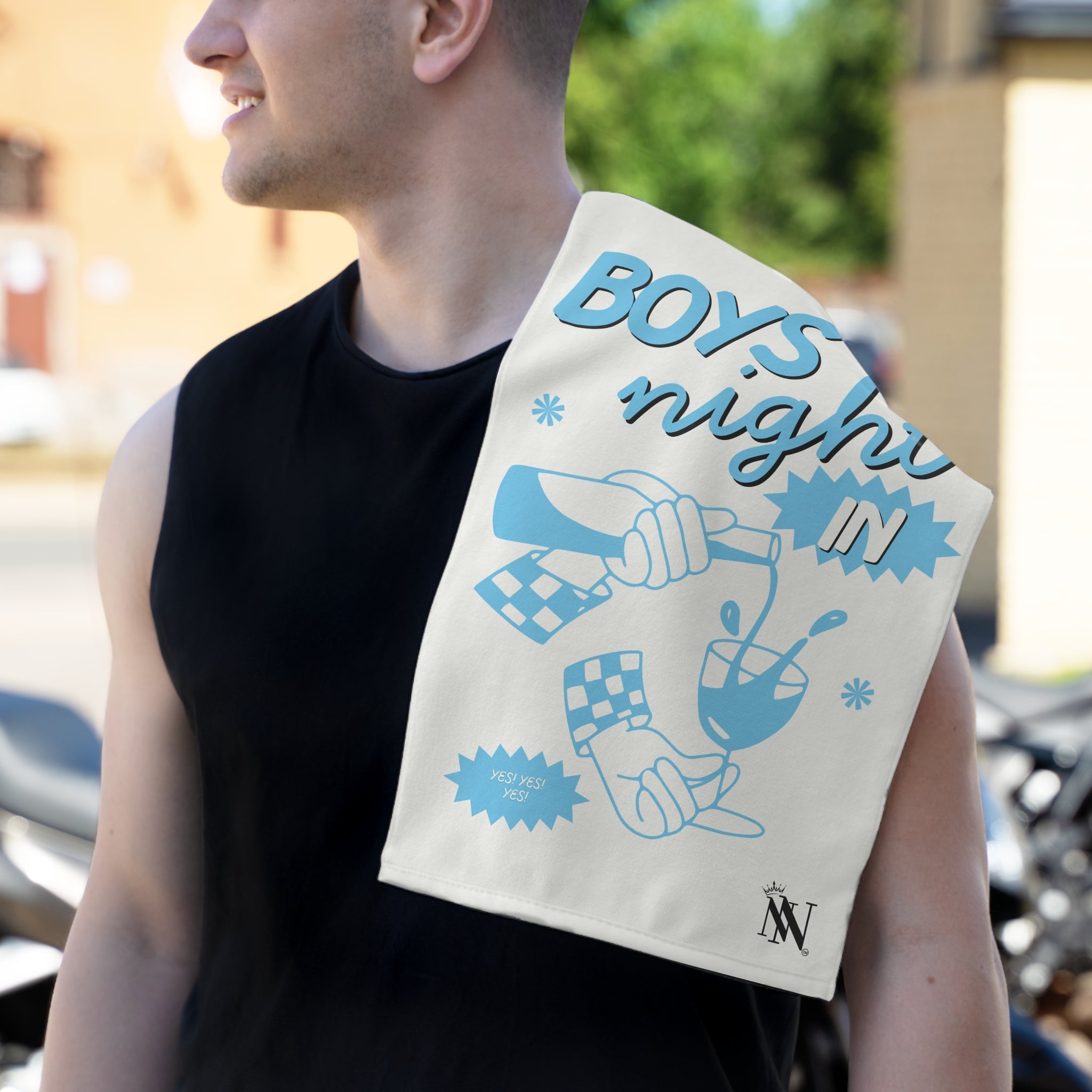 Boys Night In | Mix & Match Soft Fun-Flirty Lovers’ Towels